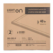 Панель ультратонкая светодиодная LightPhenomenON LT-UTP-02-IP40-40W-6500К LED - Светильники - Для общественных зданий - Магазин электрооборудования для дома ТурбоВольт